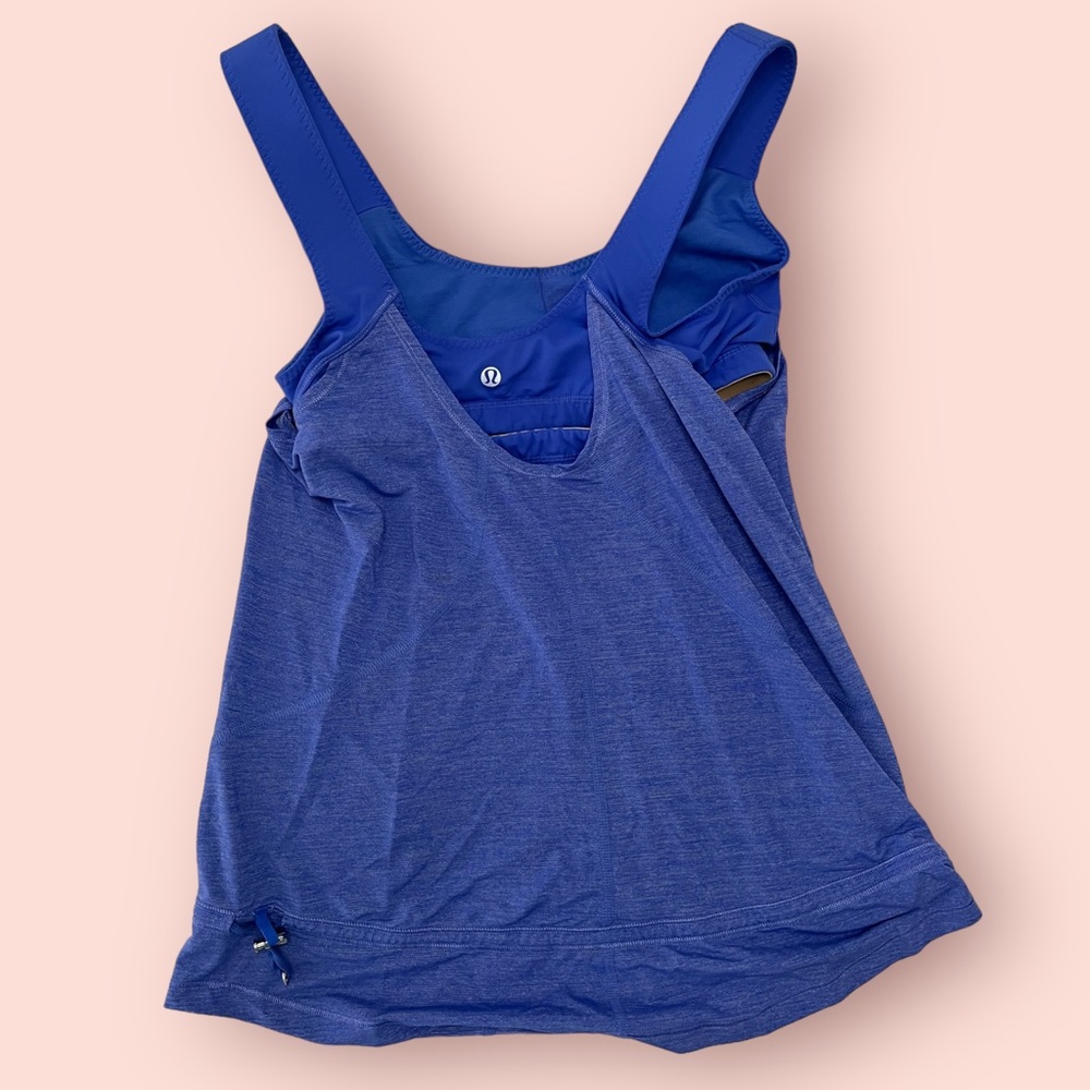 Lululemon periwinkle tank EUC